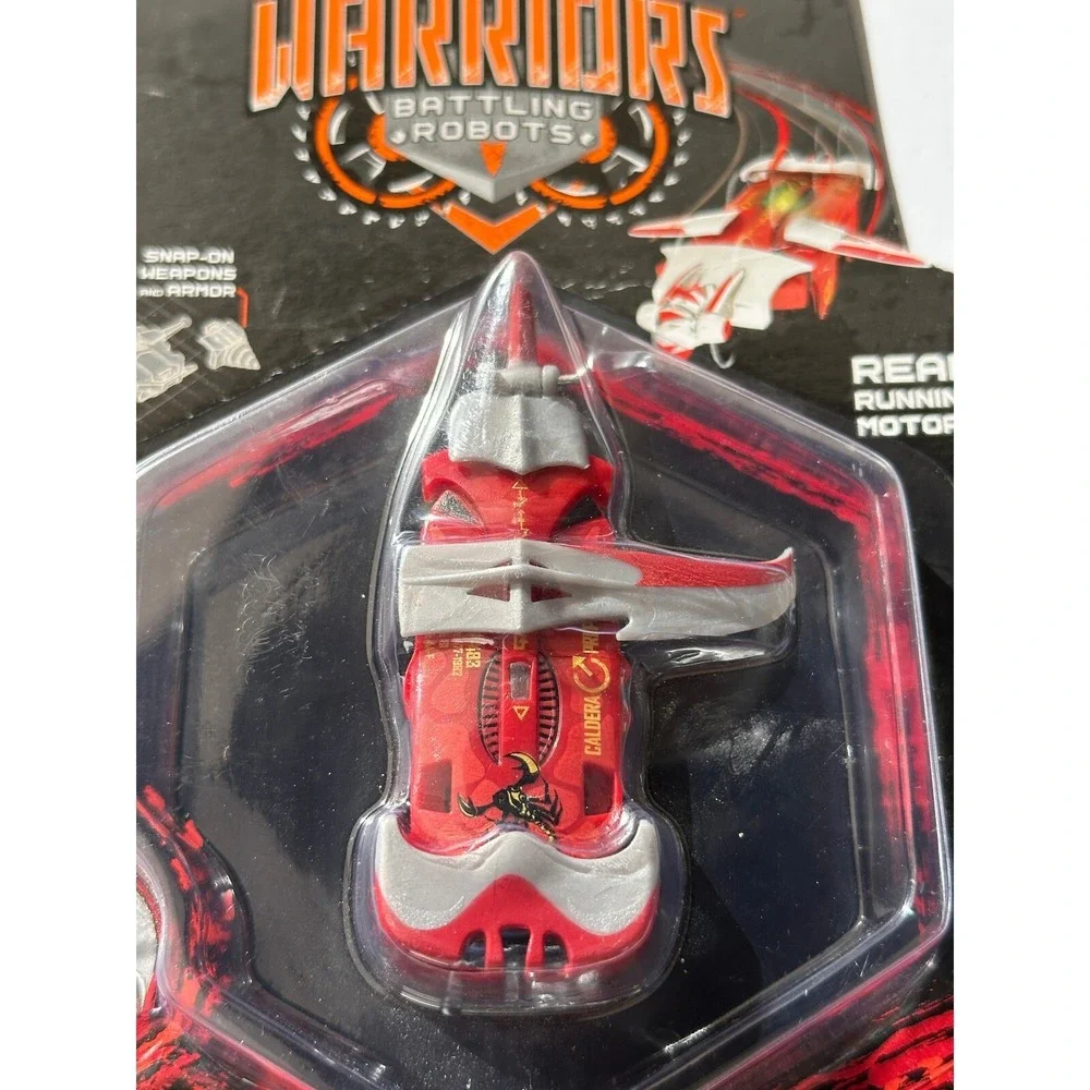 Hexbug Warriors Battling Robots Caldera Prep Academy Red Motorized Toy 477-1982